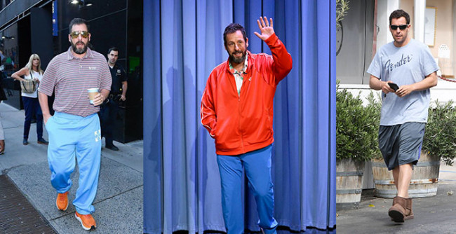 Ideas de atuendos de Adam Sandler